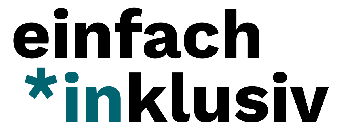 einfach *inklusiv